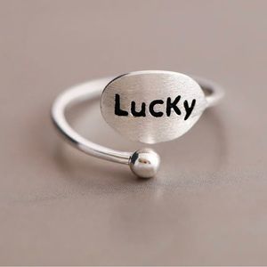 Silver Lucky Ring, .925 Silver